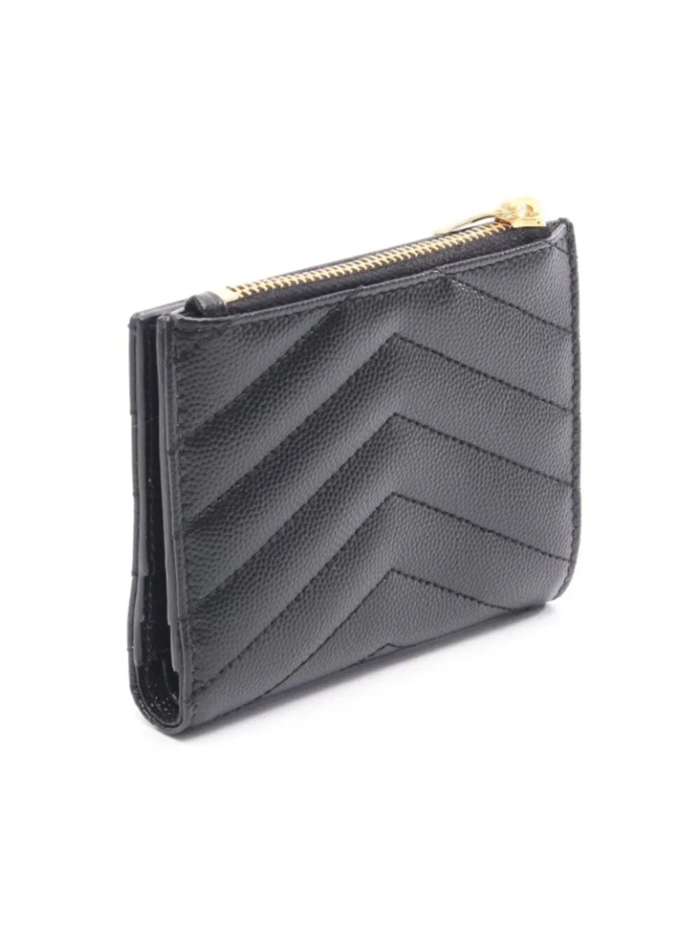 Saint Laurent Paris Bifold Wallet Monogram Leather